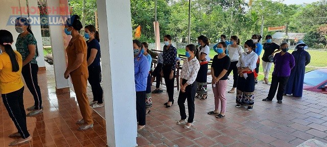 Cử tri xã Vạn Xuân, huyện Thường Xuân tham gia ngày hội lớn của đất nước