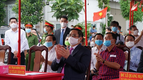 Thủ tướng Phạm Minh Chính đã dự lễ khai mạc bầu cử đại biểu Quốc hội khóa XV và HĐND các cấp nhiệm kỳ 2021-2026