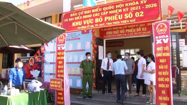Diểm bỏ phiếu phường Vỹ Dạ- TP Huế