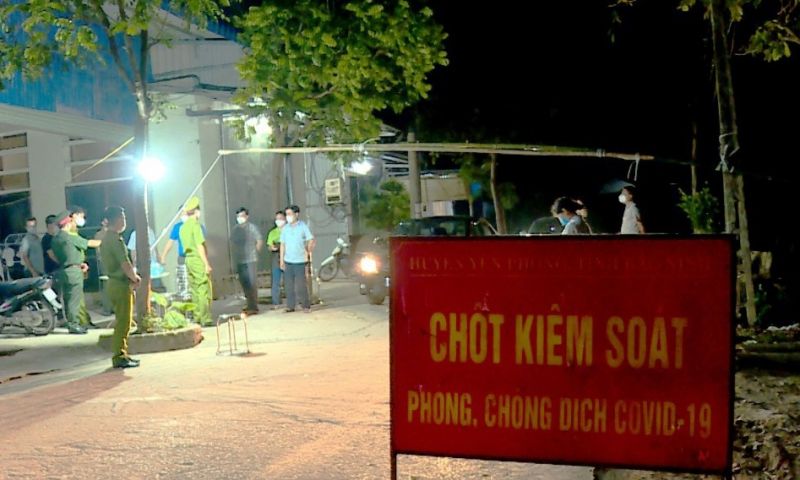 Bắc Ninh: Người dân không ra đường sau 20h trừ các trường hợp thực hiện công vụ