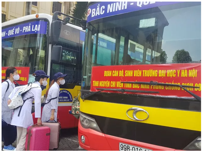Bộ Y tế kêu gọi các trường y dược hỗ trợ nhân lực phòng chống dịch Covid-19 tại Bắc Giang, Bắc Ninh
