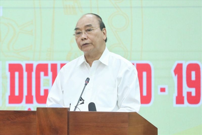 Chủ tịch nước Nguyễn Xuân Phúc phát biểu tại Lễ phát động