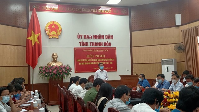 Thanh Hóa công bố kết quả bầu cử đại biểu HĐND tỉnh, nhiệm kỳ 2021- 2026