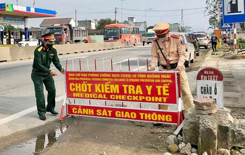 Cách ly 21 ngày tại nhà đối với người từ TP.HCM đến Quảng Ngãi