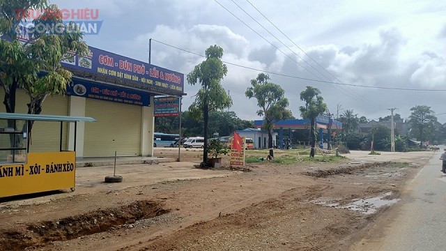 Toàn cảnh dự án Bến xe khách thị trấn Thường Xuân