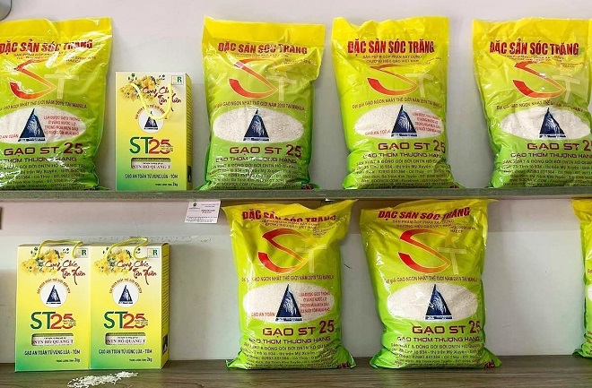 Gạo ST25 bị đăng ký bảo hộ thương hiệu tại Mỹ