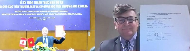 Ký thỏa thuận hợp tác giữa Cục Xúc tiến thương mại và Tổ chức Xúc tiến thương mại TFO Canada