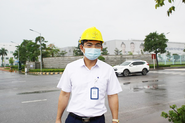 Ông Ninh Vân Phong - Phó giám đốc Công ty Điện lực Thái Nguyên