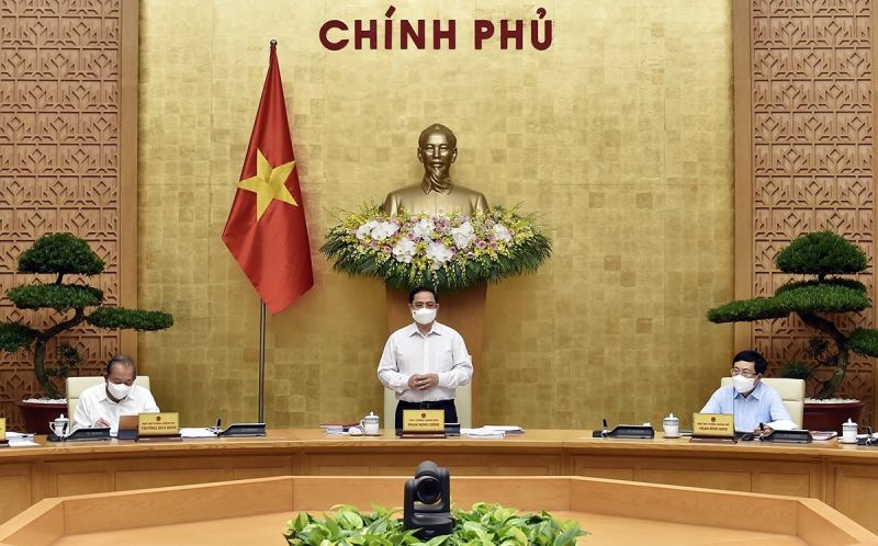 Thủ tướng Phạm Minh Chính phát biểu tại cuộc họp
