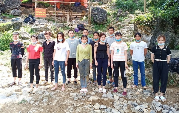 Cao Bằng: Ngăn chặn 32 công dân nhập cảnh trái phép từ Trung Quốc