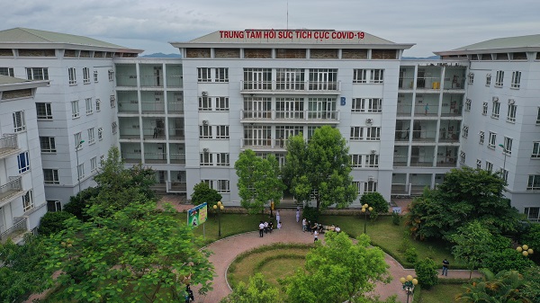 Trung tâm ICU tại Bắc Giang do Tập đoàn Sun Group tài trợ và thi công