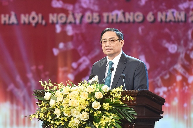 Thủ tướng Phạm Minh Chính: Trân trọng mọi đóng góp, huy động mọi nguồn lực để sớm có vaccine phòng chống Covid-19