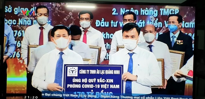 Doanh nhân Đào Hồng Tuyển ủng hộ Quỹ vaccine phòng, chống Covid-19 tổng số tiền 210 tỷ đồng