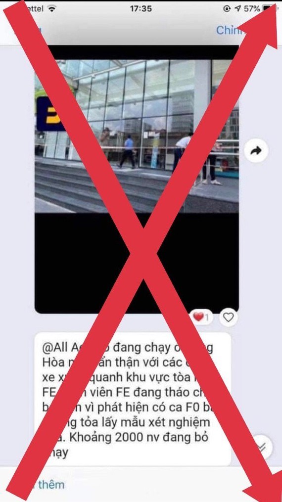 TP.HCM: Thông tin phong tỏa tòa nhà 144 Cộng Hòa do có ca nghi mắc Covid-19 là không chính xác