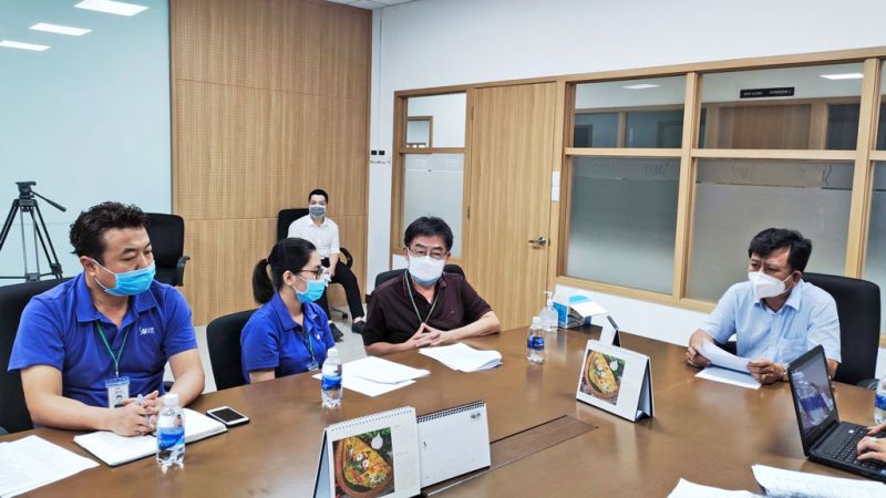 Long An: Kiểm tra công tác phòng, chống dịch Covid-19 các doanh nghiệp tại Bến Lức, Cần Giuộc