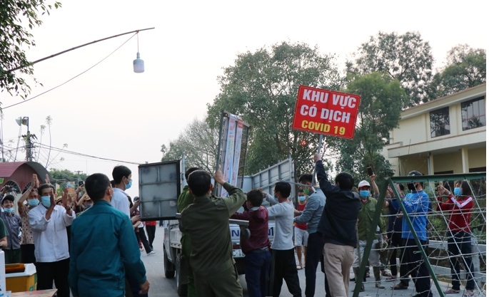 Bắc Ninh: Kết thúc thời gian cách ly y tế đối với 1 thôn tại xã Lạc Vệ, Tiên Du