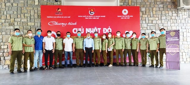 Lực lượng QLTT tỉnh Thừa Thiên Huế tham gia hiến máu 
