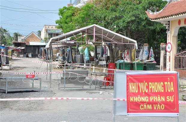 Tiền Giang: Thực hiện giãn cách xã hội theo Chỉ thị 16 ở thị xã Cai Lậy và huyện Cái Bè