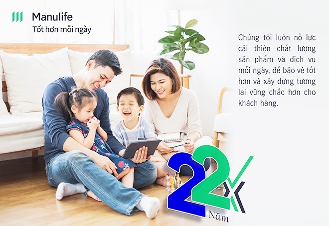 Manulife Việt Nam: Kỷ niệm 22 năm thành lập
