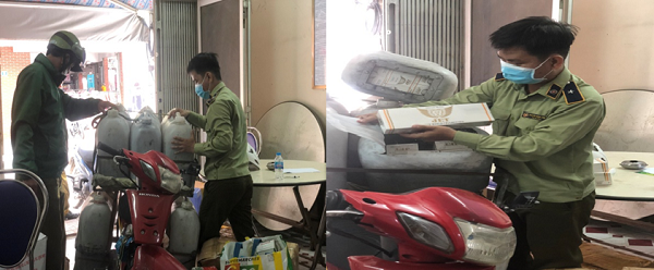 Đồng Tháp: Phát hiện gần 1.300 bao thuốc lá điếu nhập lậu