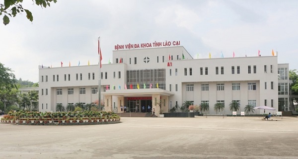 Trụ sở Bệnh viện Đa khoa Lào Cai