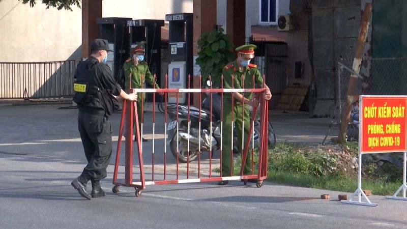 Bắc Ninh: Thực hiện giãn cách xã hội một số thôn thuộc huyện Thuận Thành và Tiên Du