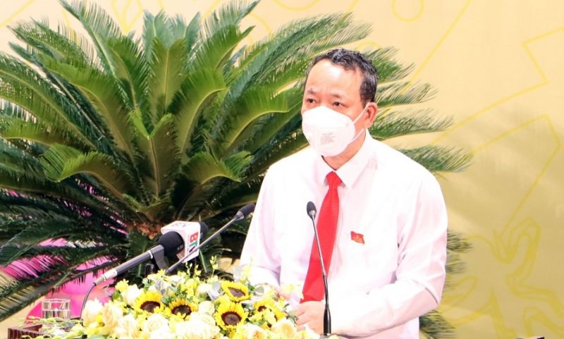 Chủ tịch HĐND tỉnh Nguyễn Quốc Chung ph&aacute;t biểu bế mạc Kỳ họp (Ảnh: bacninh.gov.vn)