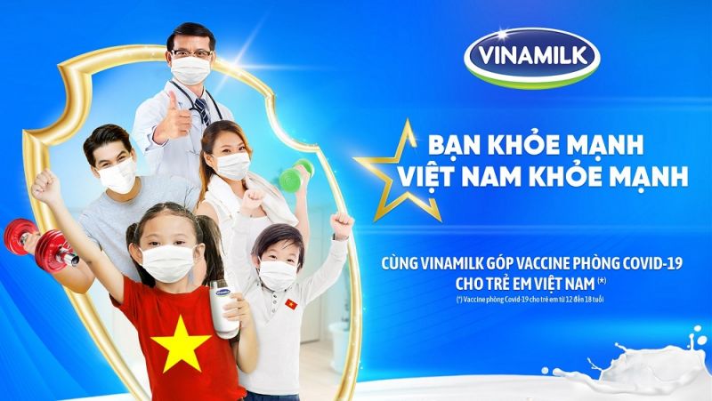 Vinamilk khởi động chiến dịch ‘Bạn khỏe mạnh, Việt Nam khỏe mạnh’