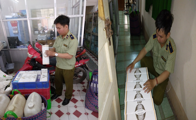 Đồng Tháp: Thu giữ 5.700 bao thuốc lá điếu nhập lậu