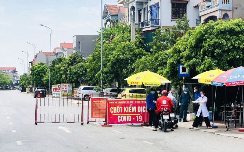 Bắc Ninh: Nhiều khu dân cư được điều chỉnh giãn cách theo Chỉ thị 15 và 19