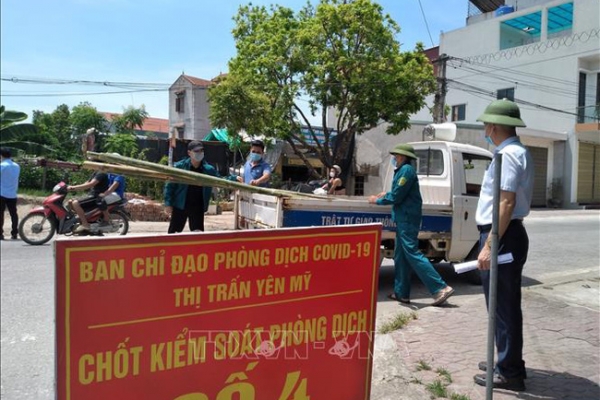 Hưng Yên: Phong tỏa một công ty hơn 4.000 người do liên quan đến bệnh nhân Covid-19