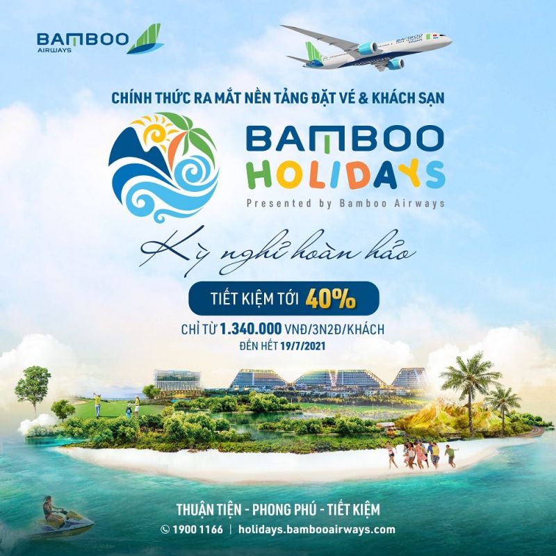 Gom cả tour du lịch chỉ bằng một chạm với Bamboo Holidays, tiết kiệm đến 40%