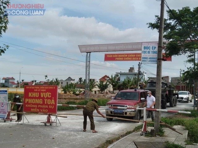 Siết chặt các biện pháp phòng chống dịch tại huyện Vĩnh Bảo