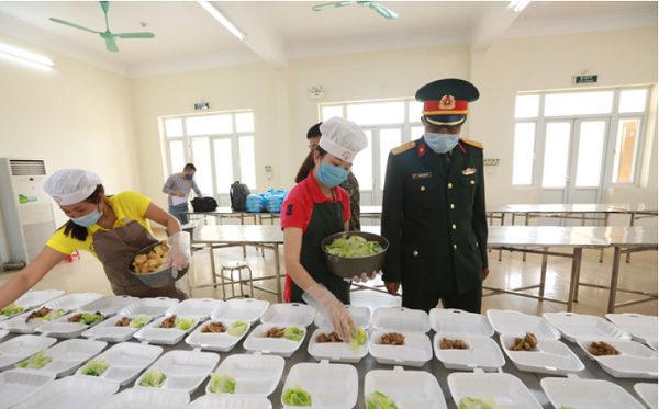 Hà Nội: Đảm an toàn thực phẩm tại các khu cách ly trong phòng, chống dịch Covid-19