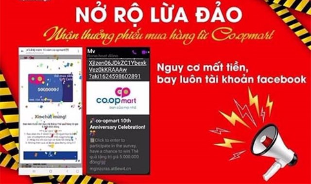 Quảng Nam: Cảnh báo mạo danh Siêu thị Coopmart kỷ niệm 10 năm sinh nhật