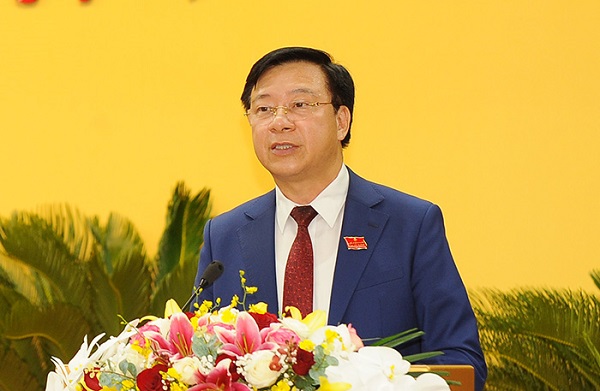 Ông Phạm Xuân Thăng, Ủy viên Trung ương Đảng, Bí thư Tỉnh ủy, Chủ tịch HĐND tỉnh khóa XVII