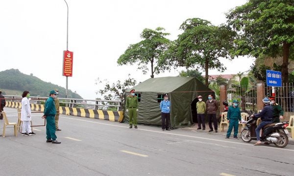 Dỡ bỏ các chốt kiểm soát phòng chống dịch Covid-19 tại Cẩm Phả