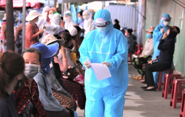 Chợ Siêu thị Đà Nẵng đã tạm dừng hoạt động và xét nghiệm toàn bộ tiểu thương tại chợ này