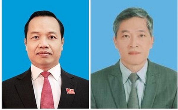 Chủ tịch UBND tỉnh Lai Châu Trần Tiến Dũng (ảnh trái); Thứ trưởng Bộ Khoa học và Công nghệ Trần Văn Tùng (ảnh phải). Ảnh: VGP