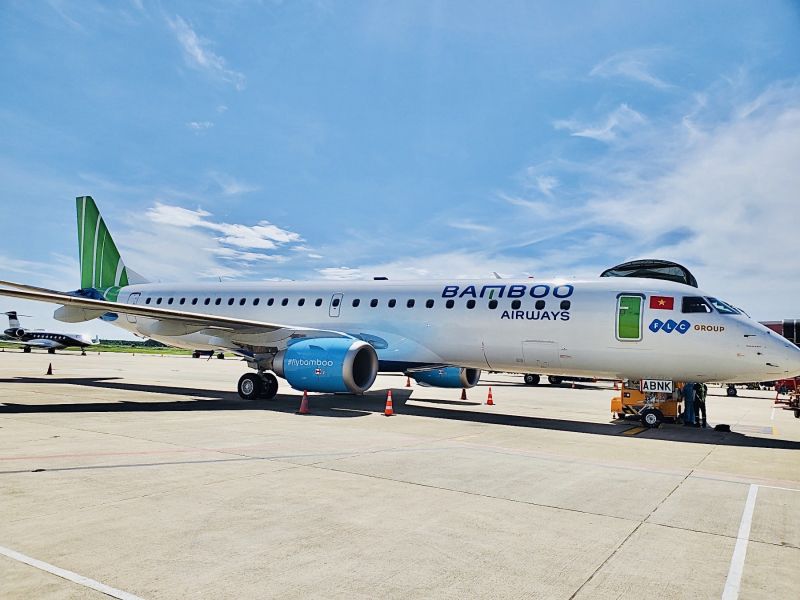 Bamboo Airways đón máy bay phản lực Embraer tiếp theo, không ngừng mở rộng đội bay