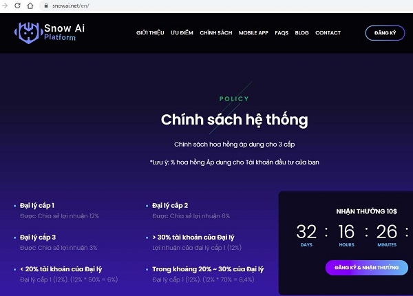 Cảnh báo mô hình kinh doanh đa cấp trái phép thông qua đầu tư vào "Robot AI"