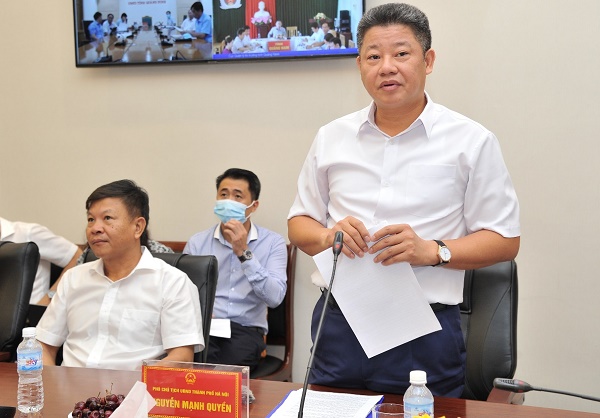 ông Nguyễn Mạnh Quyền - Phó Chủ tịch UBND Thành phố Hà Nội
