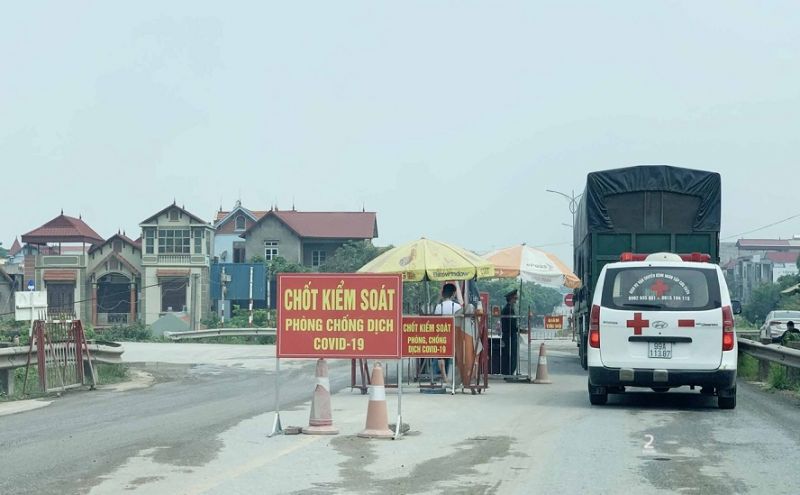 Bắc Ninh: Dừng hoạt động 5 chốt liên ngành cấp tỉnh kiểm soát dịch Covid-19