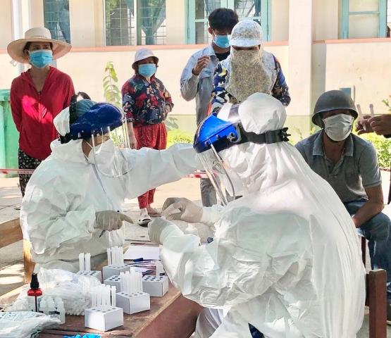 Quảng Ngãi:Thêm 10 ca dương tính Sars-CoV-2, trong đó 3 trường hợp ngoài tâm dịch