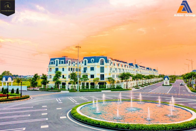 Một phân khu liền kề tại Khu đô thị Anlac Green Symphony