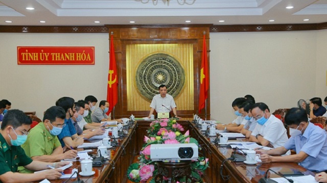 Thanh Hóa: Giao ban công tác nội chính, phòng chống tham nhũng 6 tháng đầu năm 2021