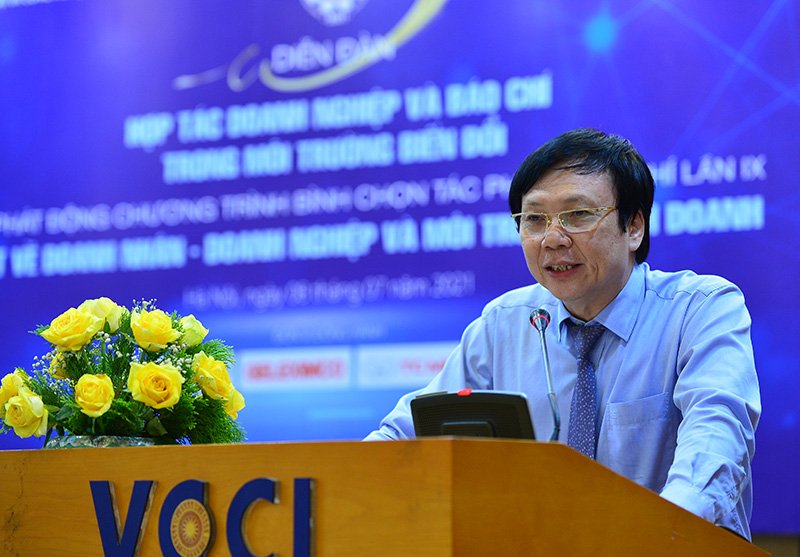 Ông Hồ Quang Lợi - Phó Chủ tịch Thường trực hội nhà báo Việt Nam