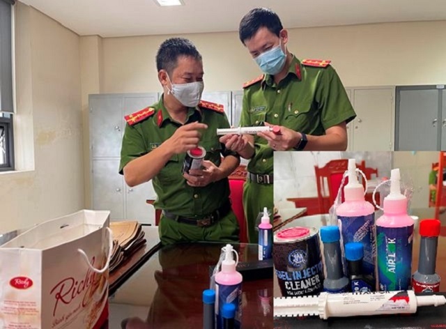 Thanh Hóa: Thu giữ hơn 30.000 sản phẩm chất phụ gia bảo vệ động cơ ô tô, xe máy có dấu hiệu giả xuất xứ