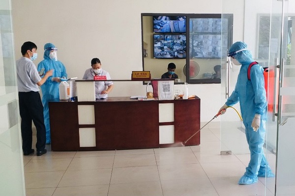 Hà Nội: Phong tỏa tạm thời tầng 10 tòa nhà Thanh Xuân Building