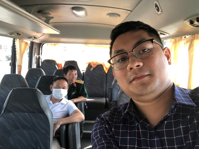 Chuyến xe ra Quảng Trị đón 26 công dân Huế đang cách ly tại đây về địa phương